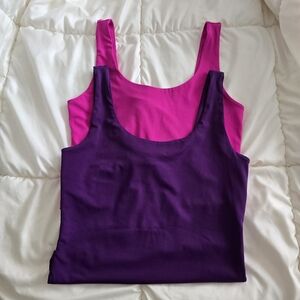 Express Body Contour High Compression Scoop Neck Bodysuits